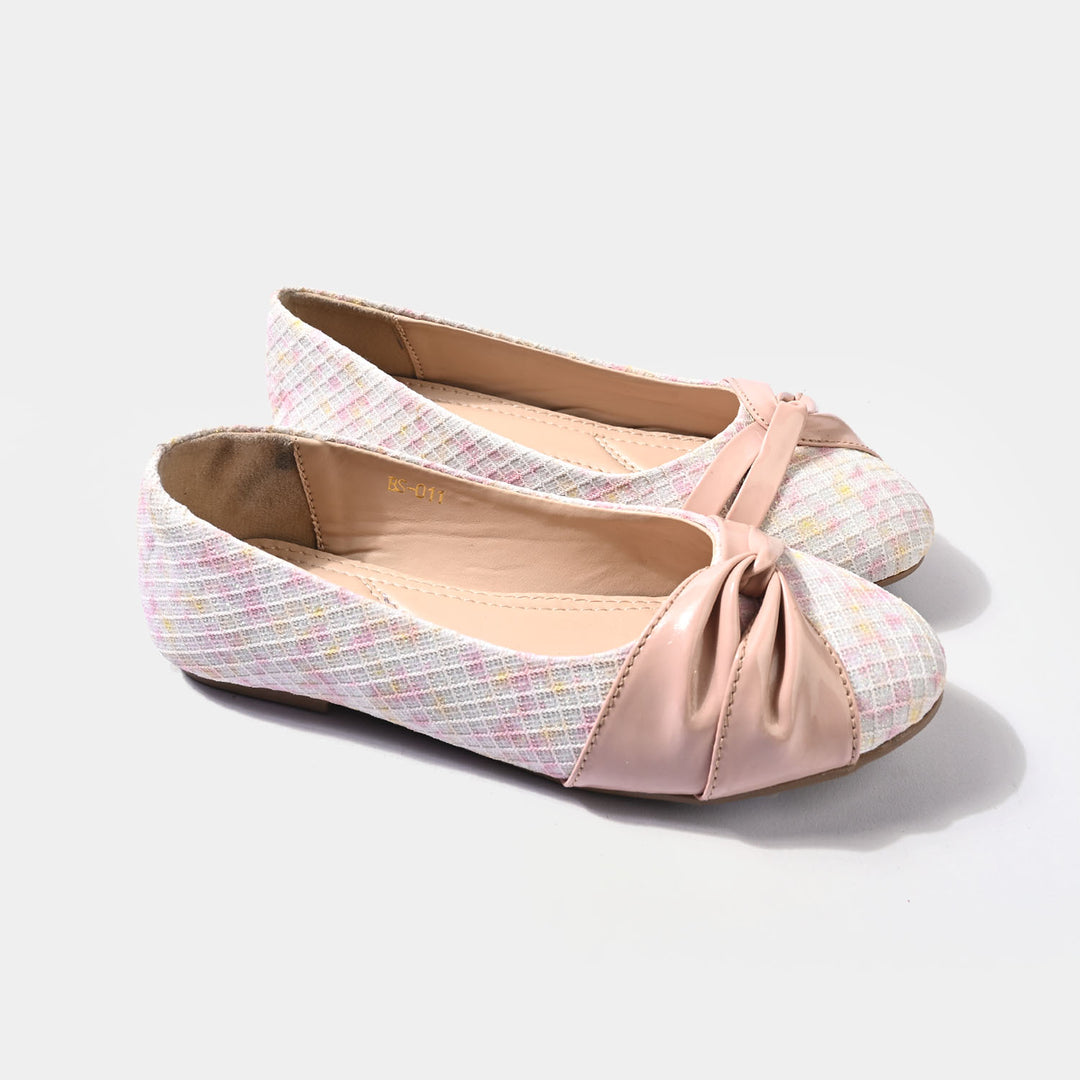 Girls Pumps BS-011-Peach