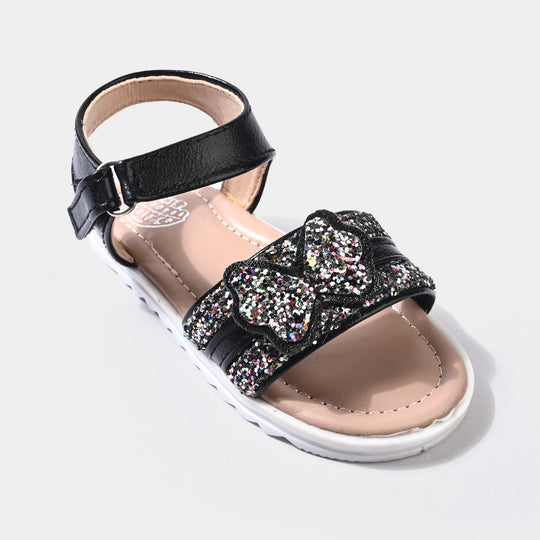 Girls Sandal 1345-BLACK
