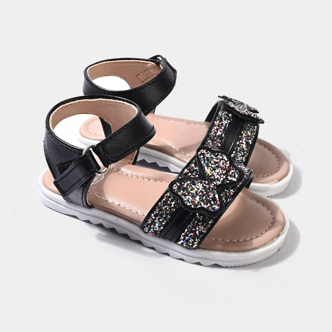 Girls Sandal 1345-BLACK