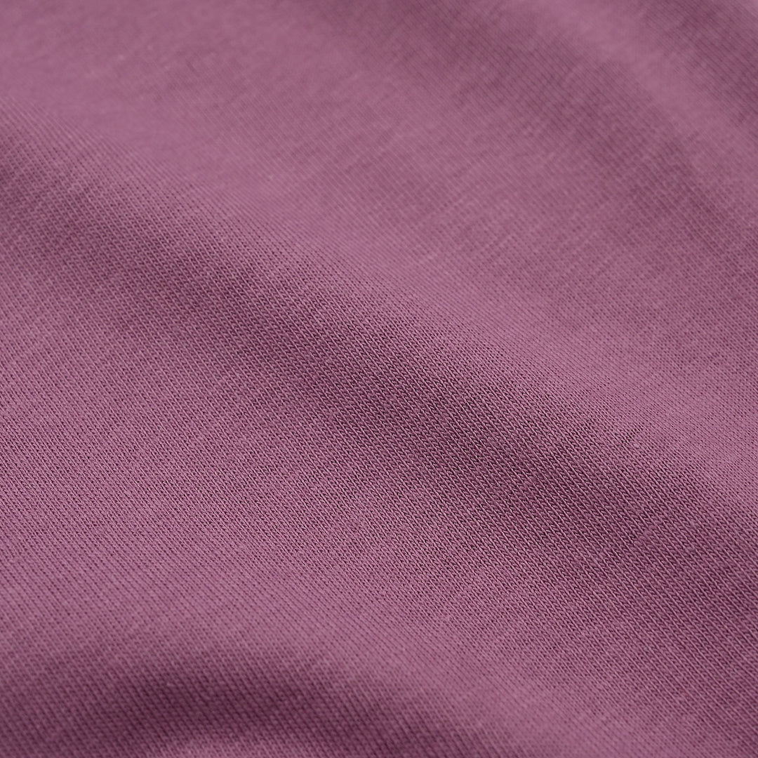 Girls Jersey/Terry T-Shirt - Purple