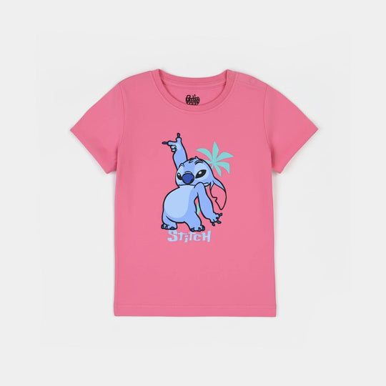 Infant Girls Jersey/Terry T-Shirt - Plumeria