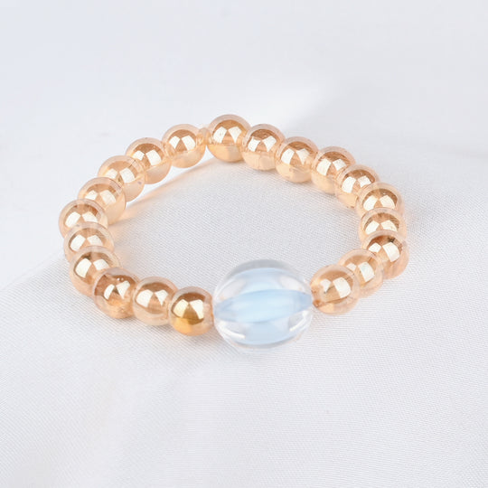 GIRLS ELEGANT BEADED NECKLACE & BRACELET