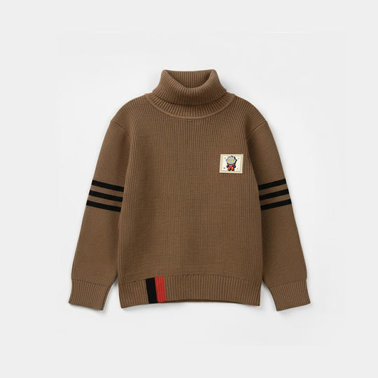 Infant Boys Acrylic sweater - Optimus-BROWN