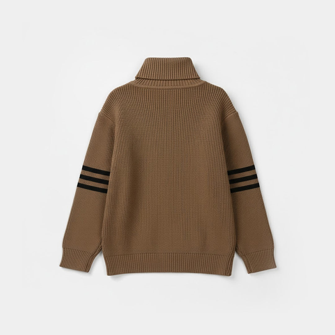 Infant Boys Acrylic sweater - Optimus-BROWN