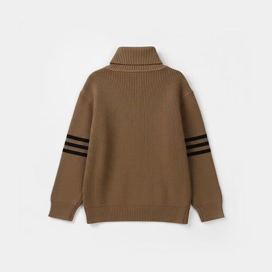 Infant Boys Acrylic sweater - Optimus-BROWN