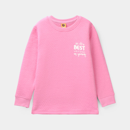 Girls Quilted 2 Piece - Pink