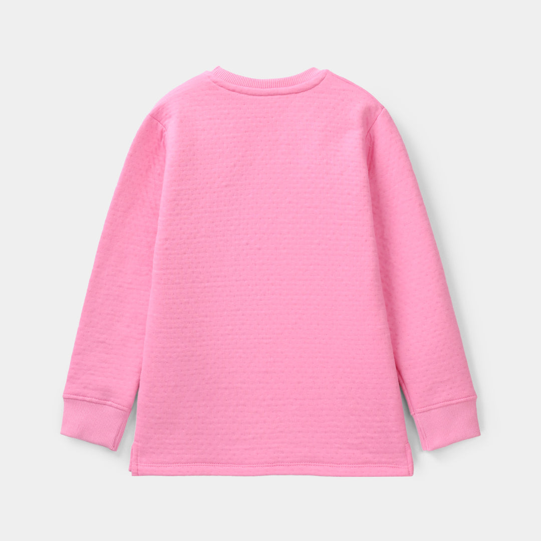 Girls Quilted 2 Piece - Pink