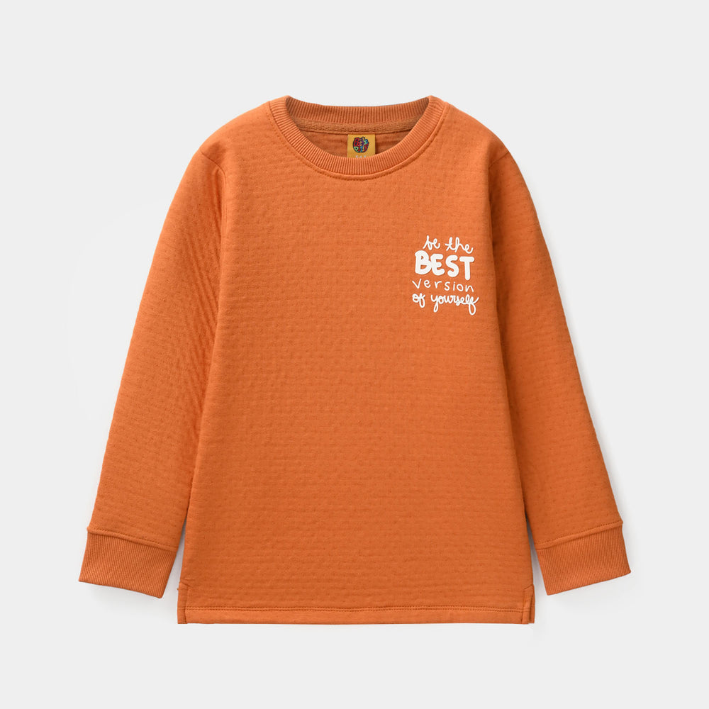 Girls Quilted 2 Piece You are Doing -BROWN