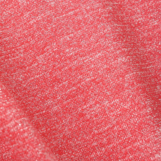 Girls Acrylic-Feather Lurex 2 Piece Smile All Day Long-PINK