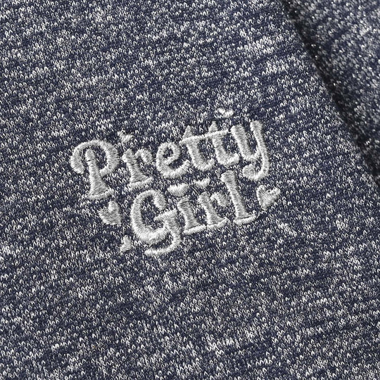 Girls Acrylic-Feather Lurex 2 Piece Pretty Girl-GREY