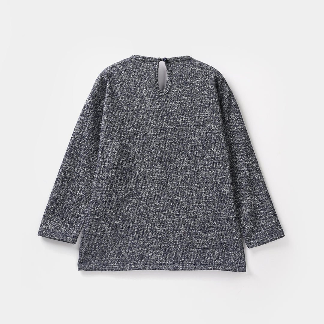 Girls Acrylic-Feather Lurex 2 Piece Pretty Girl-GREY