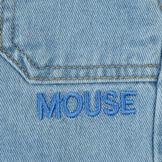 Infant Boys Denim Rigid Shorts Character - Light Blue