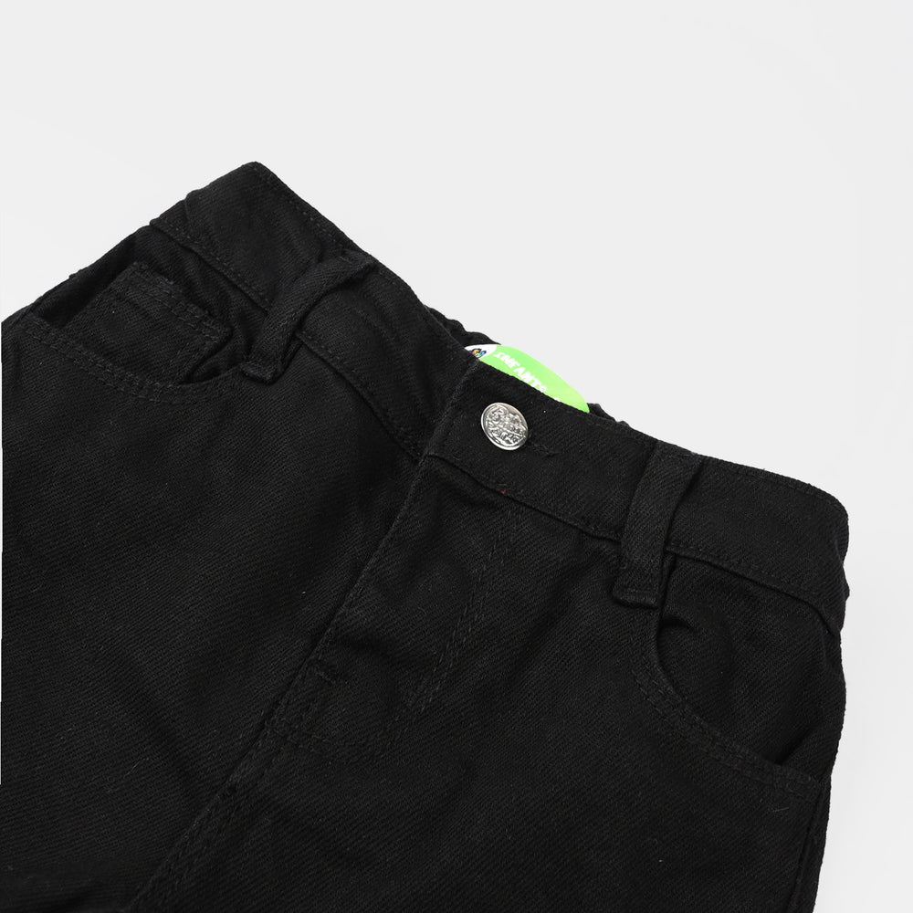 Infant Boys Denim rigid Short Basic -BLACK