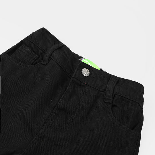 Infant Boys Denim rigid Short Basic -BLACK