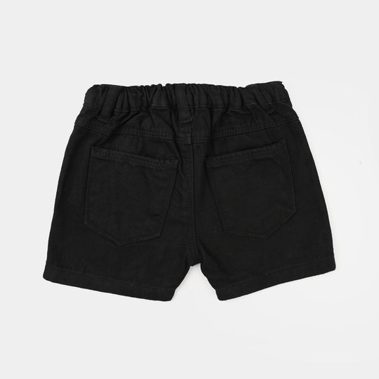 Infant Boys Denim rigid Short Basic -BLACK