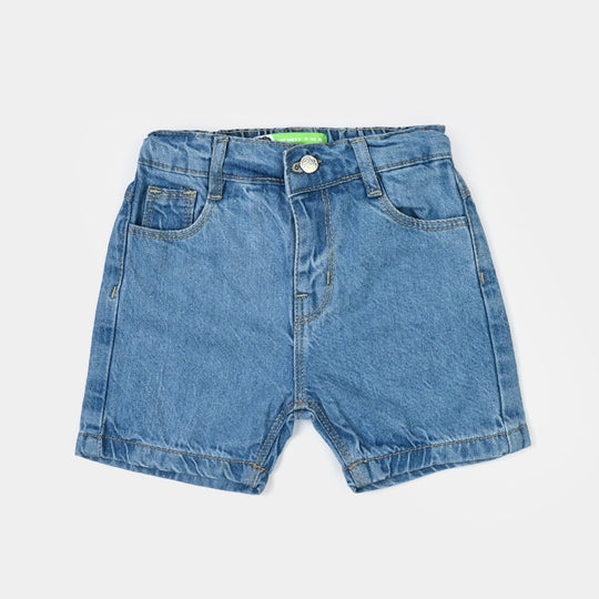 Infant Boys Denim Rigid Short Basic - Light Blue