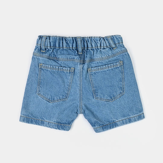 Infant Boys Denim Rigid Short Basic - Light Blue