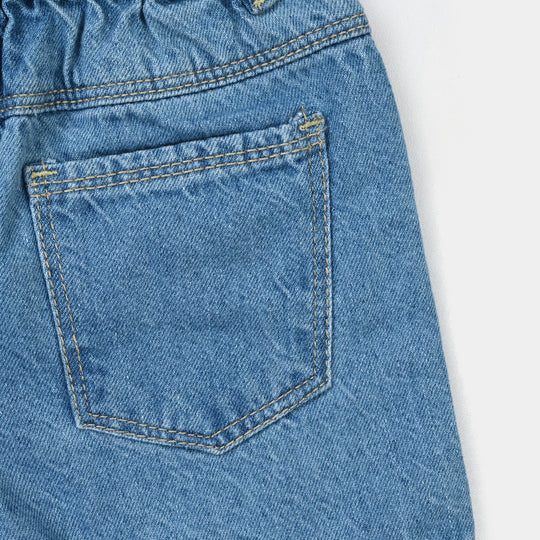 Infant Boys Denim Rigid Short Basic - Light Blue