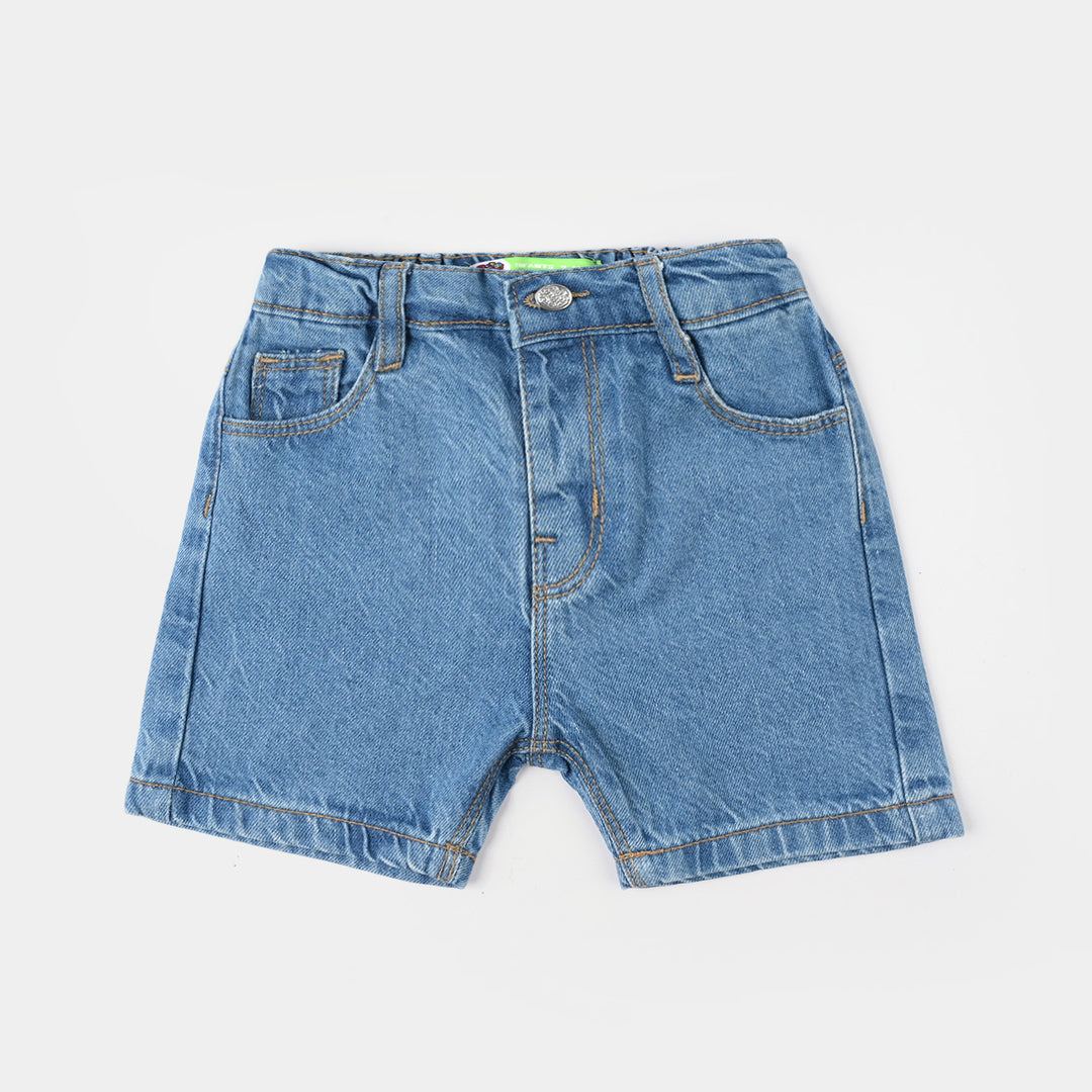 Infant Boys Denim rigid Short Basic -Mid Blue