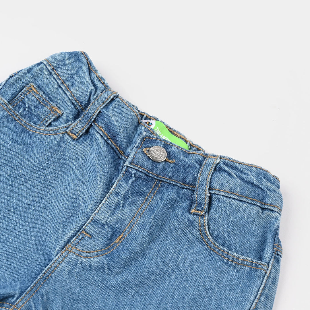Infant Boys Denim rigid Short Basic -Mid Blue