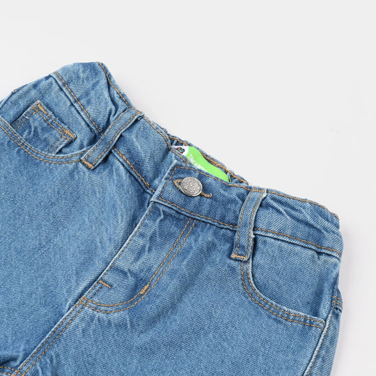Infant Boys Denim rigid Short Basic -Mid Blue