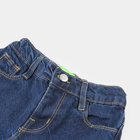 Infant Boys Denim rigid Short Basic D.Blue-D.Blue