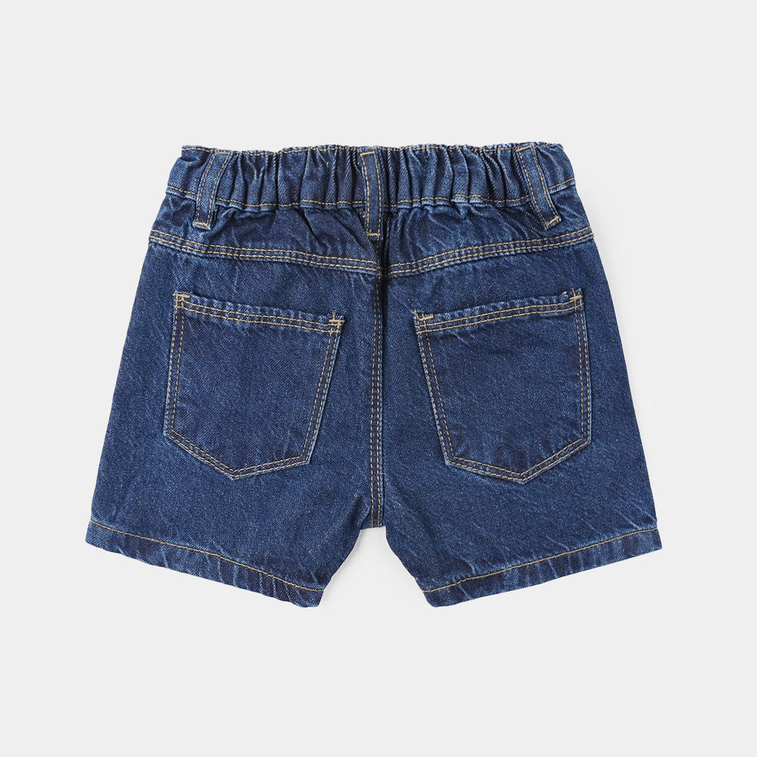 Infant Boys Denim rigid Short Basic D.Blue-D.Blue
