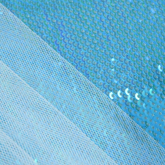 Infant Girls Sequence Fancy Frock - Blue