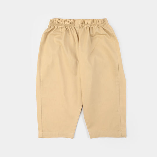 Infant Boys Cotton Poplin Kurta Pajama - Basic