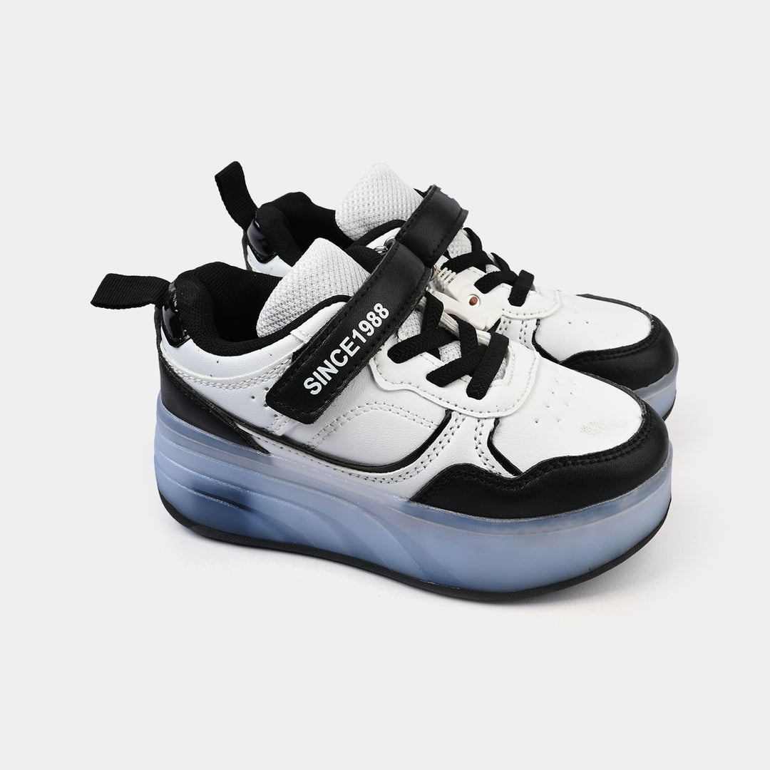 Roller Skate Walking Shoes With Four-wheel & Multi Lights