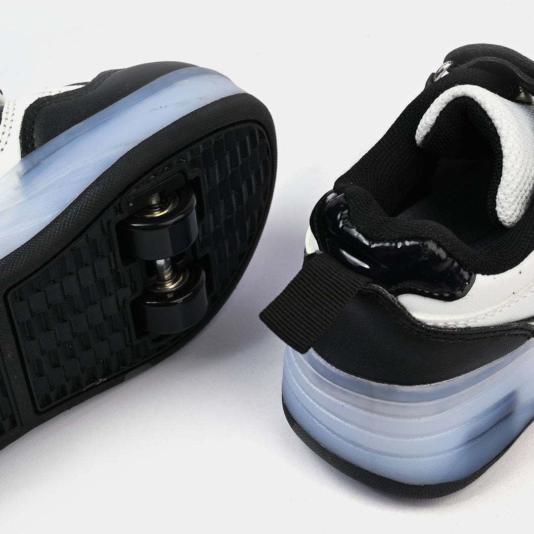 Roller Skate Walking Shoes With Four-wheel & Multi Lights