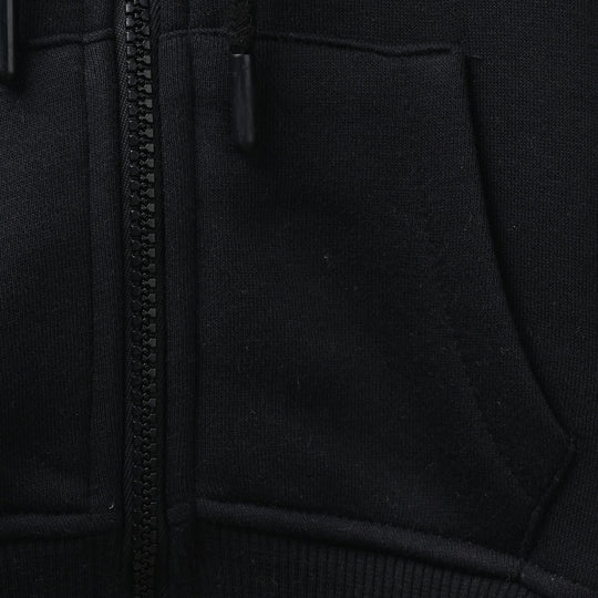 Infant Girls Fleece Jacket (Pink Bow) - Black