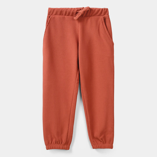 Boys Jacquard PAJAMA-ORANGE