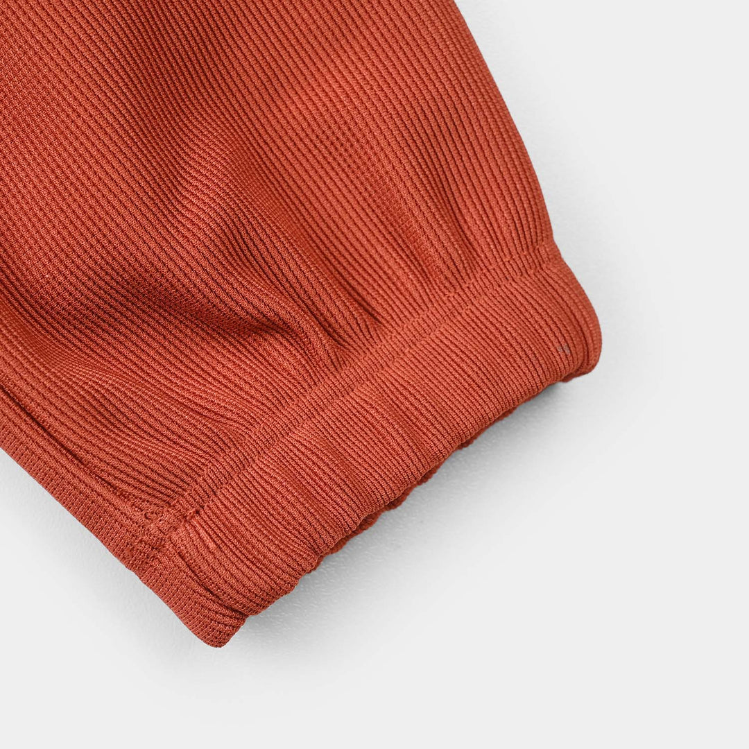 Boys Jacquard PAJAMA-ORANGE