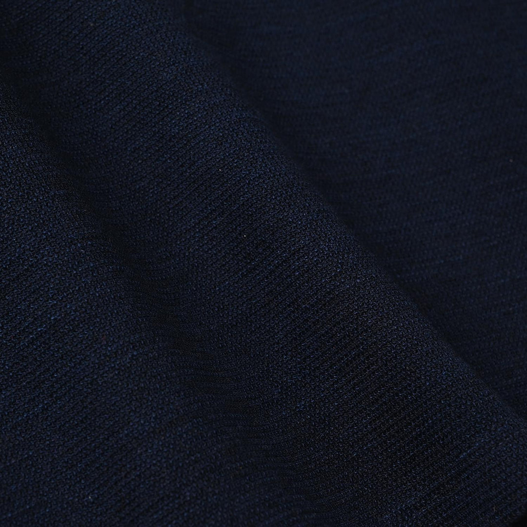 Boys Jacquard T-Shirt-NAVY