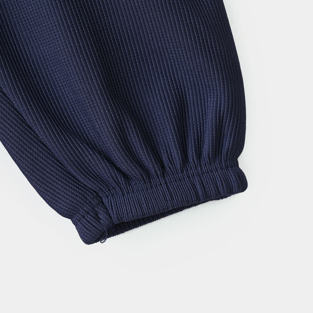 Infant Boys Jacquard PAJAMA-NAVY