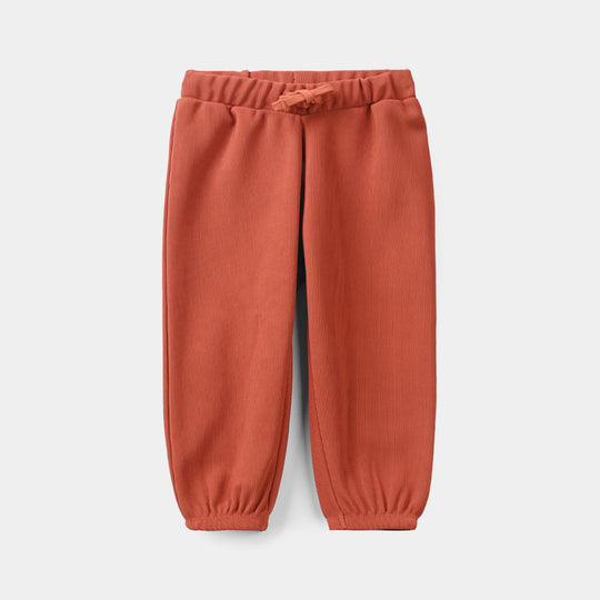 Infant Boys Jacquard PAJAMA-ORANGE