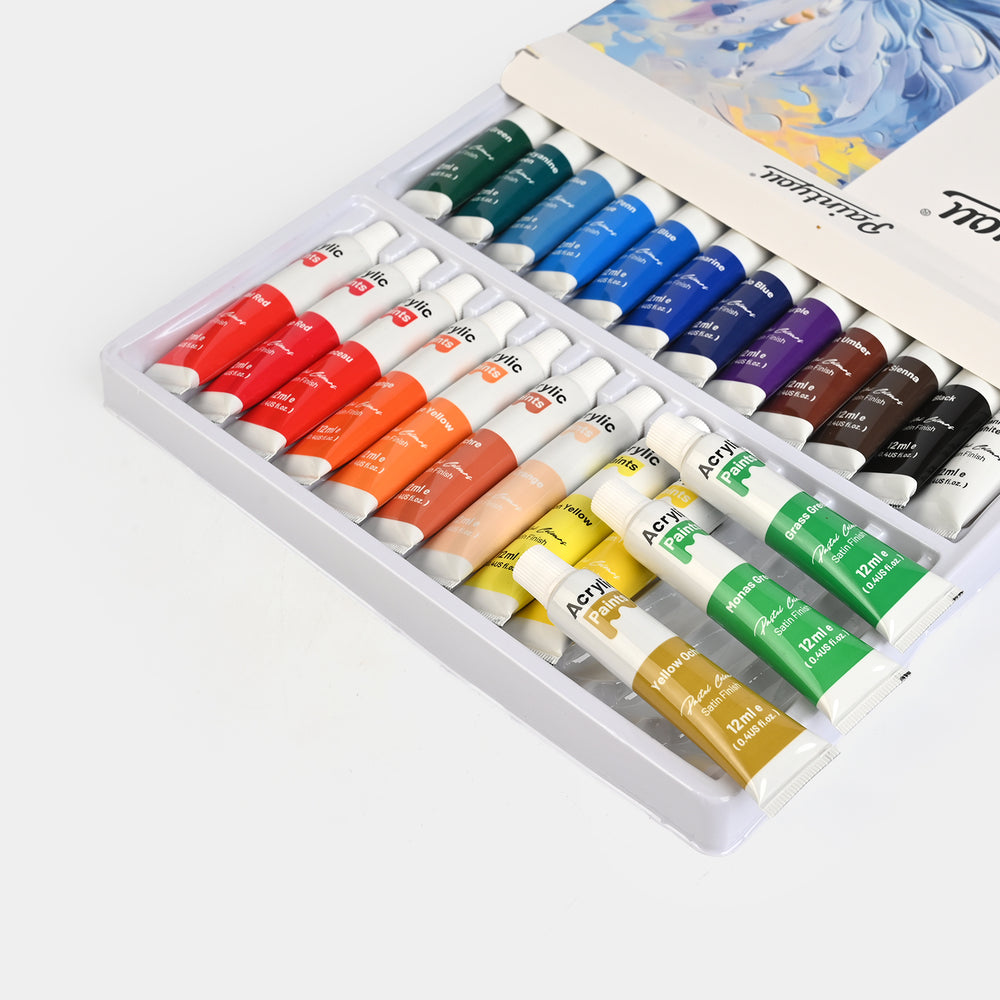 Acrylic Paint Set 24Pcs