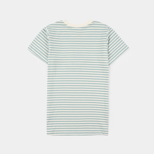 Girls PC Jersey Night Suit STITCH-Blue.Glass