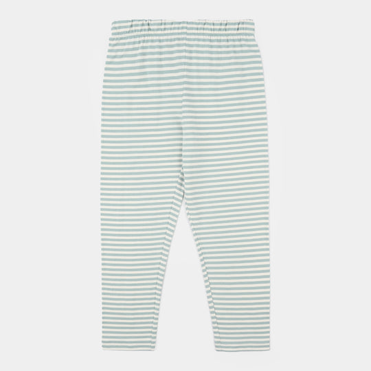 Girls PC Jersey Night Suit STITCH-Blue.Glass