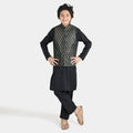 Boys Poly Viscose 3 Piece Suit (Blended) - Black