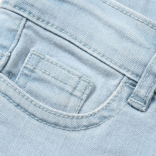 Boys Denim Viscose Pant Basic - Ice Blue