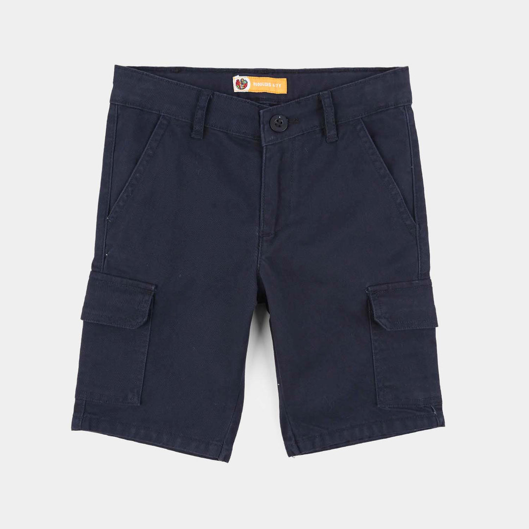 Boys Cotton Shorts (Cool Code) - Blue
