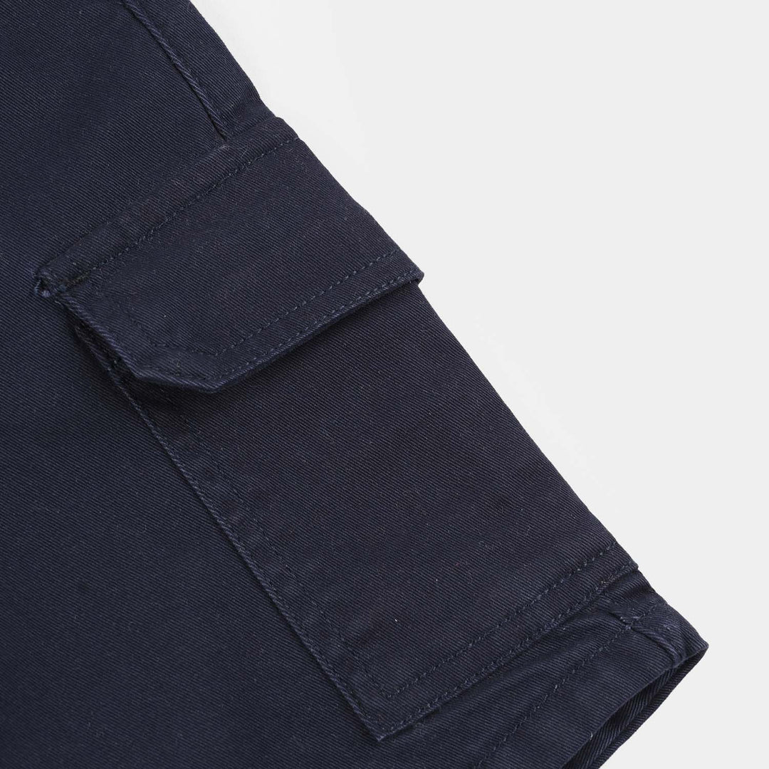 Boys Cotton Shorts (Cool Code) - Blue
