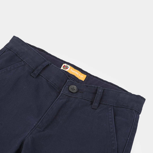 Boys Cotton Shorts (Cool Code) - Blue