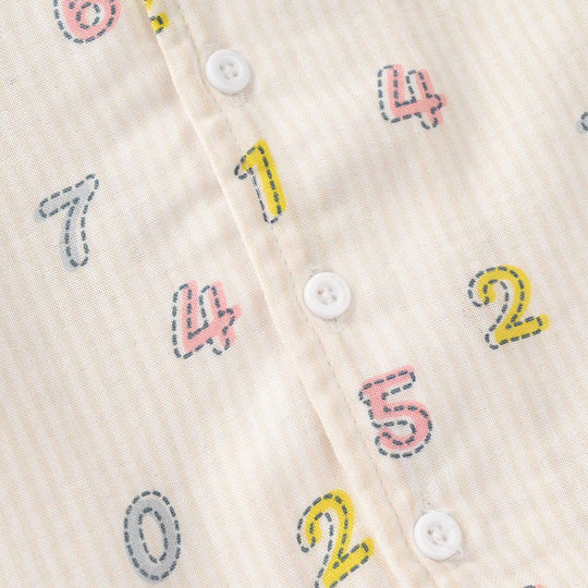 Infant Boys Viscose Nightwear - Off White