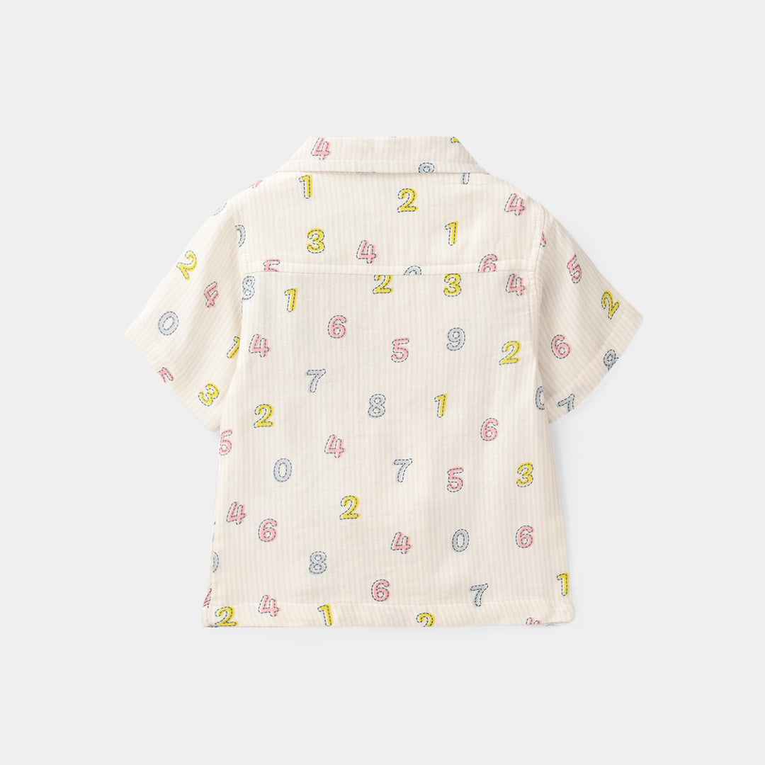 Infant Boys Viscose Nightwear - Off White