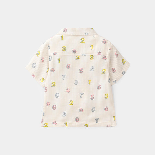 Infant Boys Viscose Nightwear - Off White