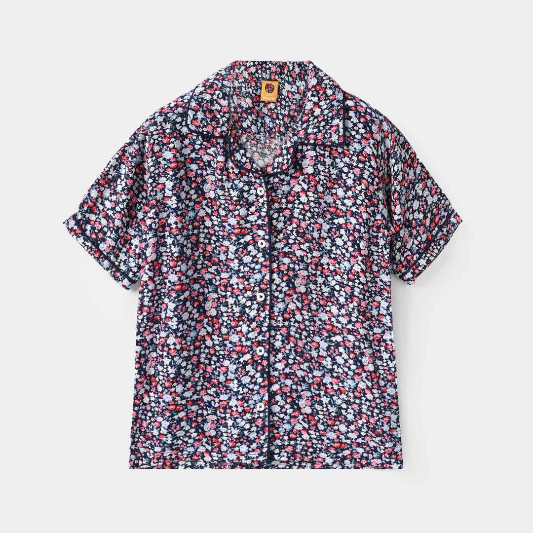 Girls Viscose Nightwear Floral - Multi