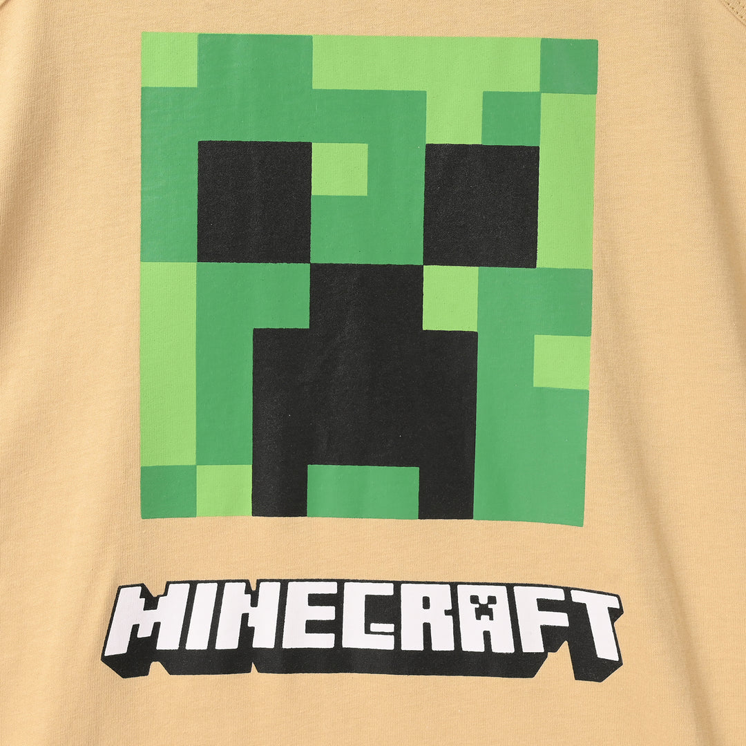 Boys Cotton Jersey Sando - Warm Sand